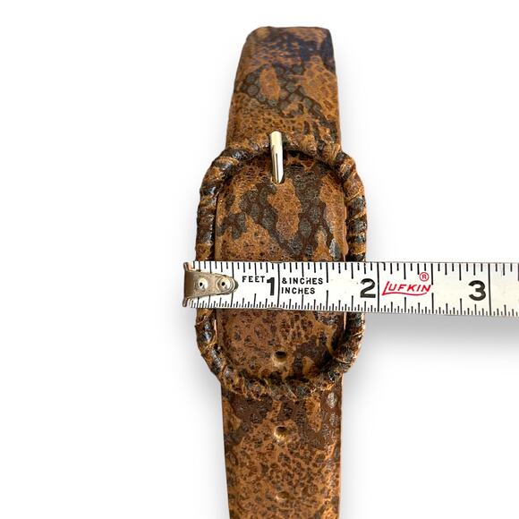 VINTAGE Streets Ahead leather belt 39 inch - Picture 9 of 9